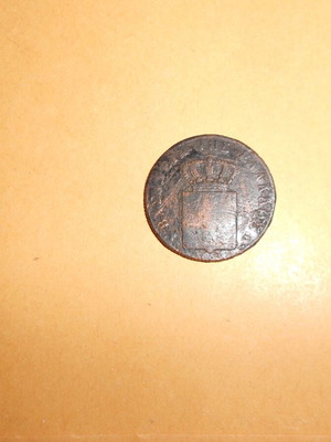 5 Lepta Othona 1838 used coin