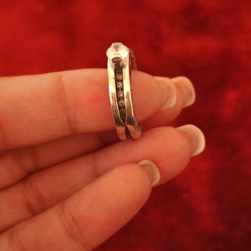 Vintage Bvlgari silver ring used with timeless design