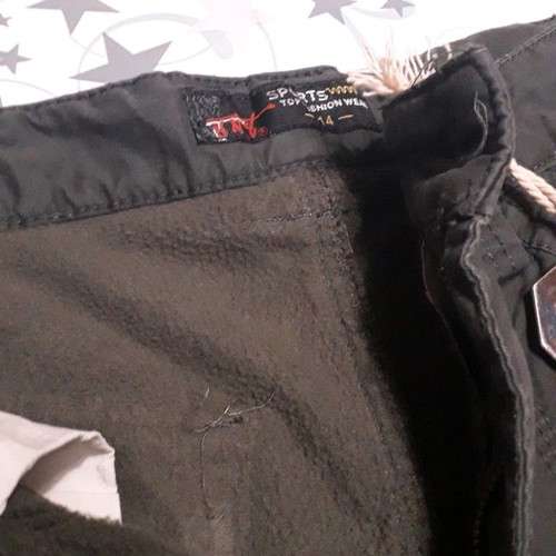 Insulated pants for boys 13-14 years with fleece lining and adjustable waist new