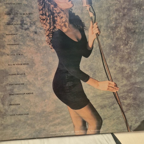 Mariah Carey βινύλιο LP μεταχειρισμένο, πρώτο τύπωμα 1990