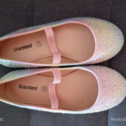 Ballerinas new, size 28, pink