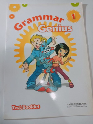Grammar Genius 1 Test Booklet new, student