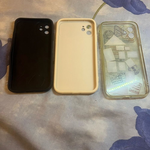 iPhone 11 cases new, set of 3 with unique designs