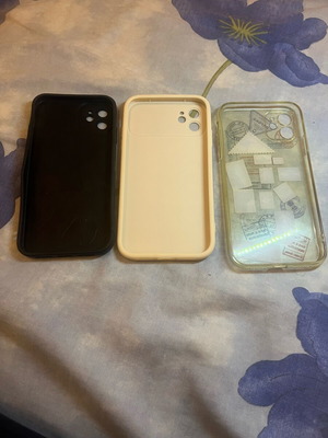 iPhone 11 cases new, set of 3 with unique designs