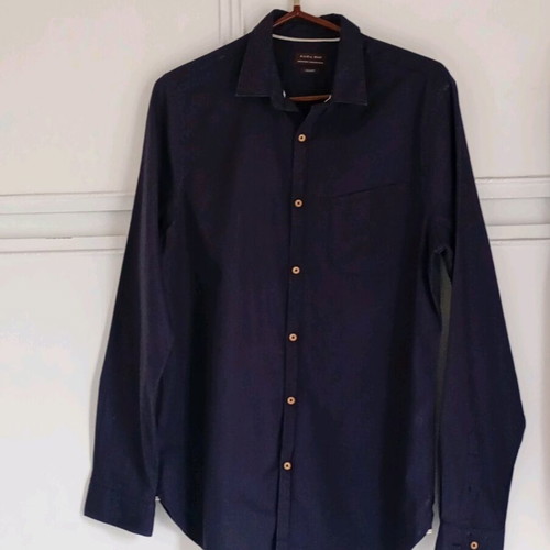 Zara men's shirt blue like new, size M