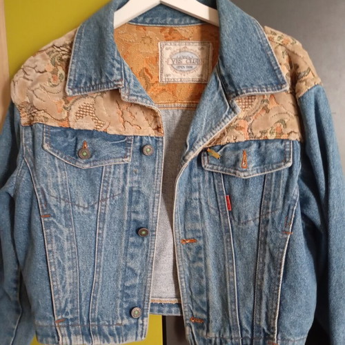 Vintage Love jeans women's jacket like new, size S/M, blue