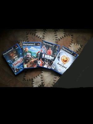 PlayStation 2 4 παιχνίδια μεταχειρισμένα με βιβλιαράκια οδηγιών