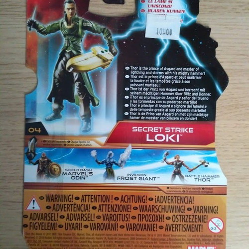 Thor & Loki (2 figures), Marvel/Hasbro, in excellent condition, package 12€
