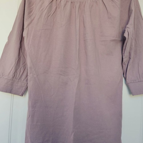 SoulRebel dusty pink blouse with 3/4 sleeve, like new