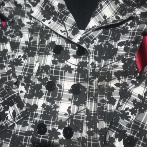 Cotton fabric jacket size M