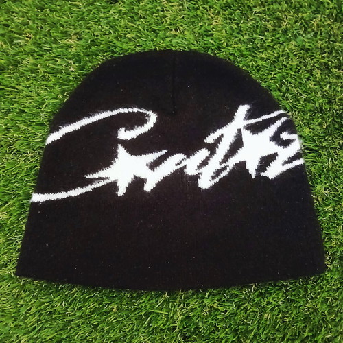 Corteiz Knit Beanie black, like new