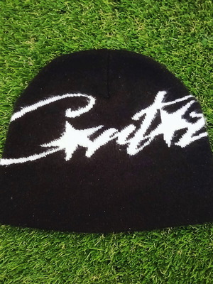 Corteiz Knit Beanie black, like new