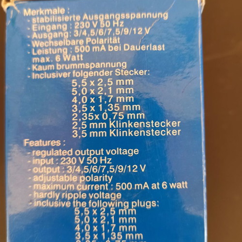 Adapter like new, genuine and practical