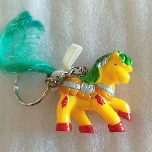 Vintage pony keychain new