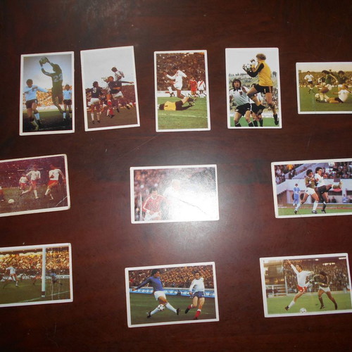 Dandy stickers used, football, pack of 35