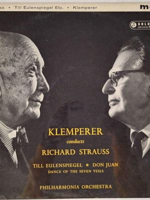 Klemperer Conducts Richard Strauss vinyl used, classical music