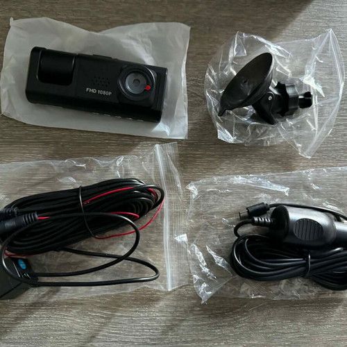 Car camera new with rear camera and memory card included