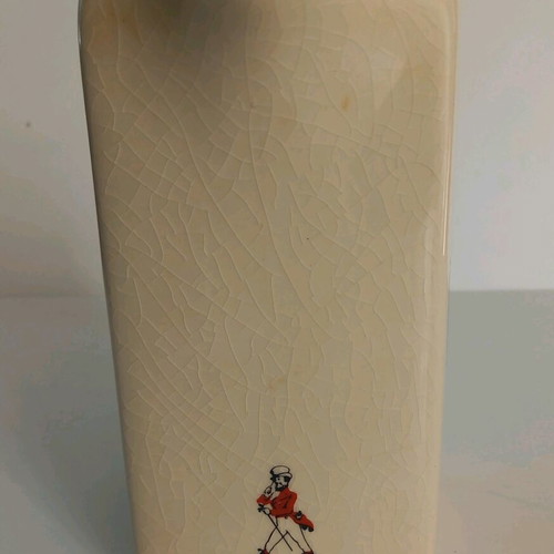 Vintage Johnnie Walker & Chivas Regal ceramic pitchers used, set of 2