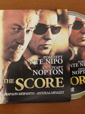 The Score DVD used, action adventure with subtitles