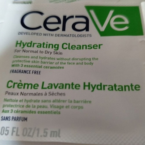 Cerave wash new, pack of 21 pieces