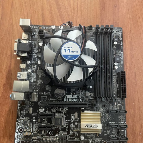 Intel Core i5 6500 and Asus B150M-A motherboard like new
