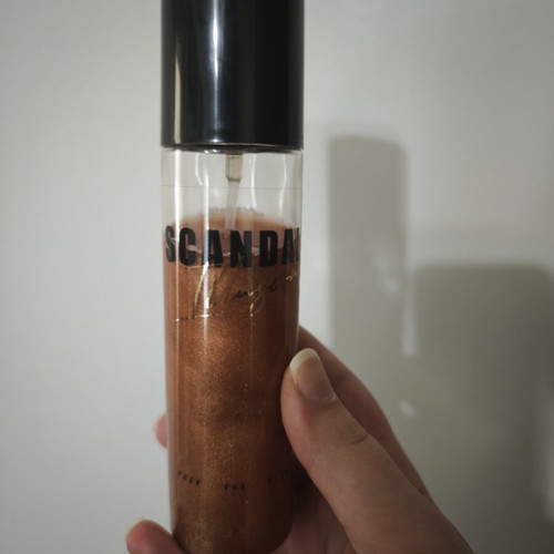 Scandal Beauty Luminous Mist dark used for face and body