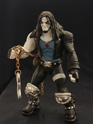 DC Comics Direct ReActivated Lobo Action Figure Series 1 used, 16 cm