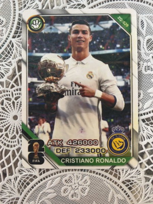 Cristiano Ronaldo FIFA collectible sticker