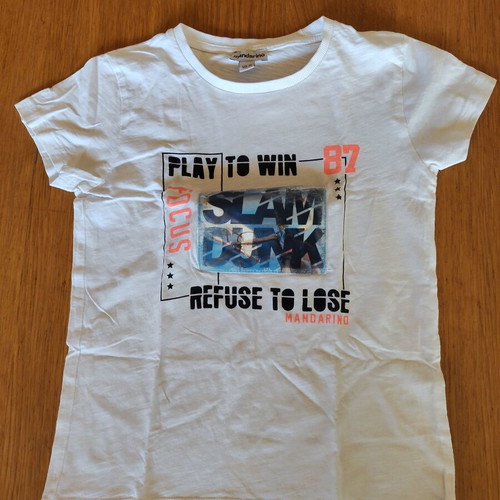 Orchestra t-shirt set for boys 7-8 years used, 5 pcs plus Mandarino shirt