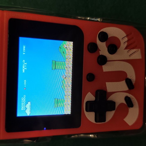 Sup Game Box 400 in 1 Plus portable retro console, red