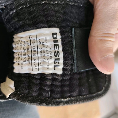 Diesel men's boot like new, size 40