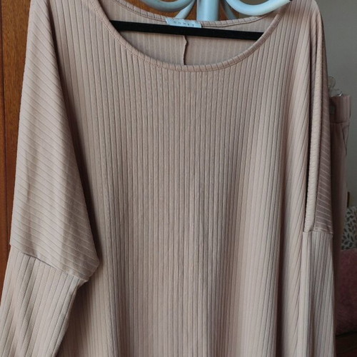 Set blouse and palazzo pants XL like new, beige, brand Honey