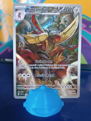 Kingambit SVP 130 Promo Scarlet & Violet Black Star card near mint