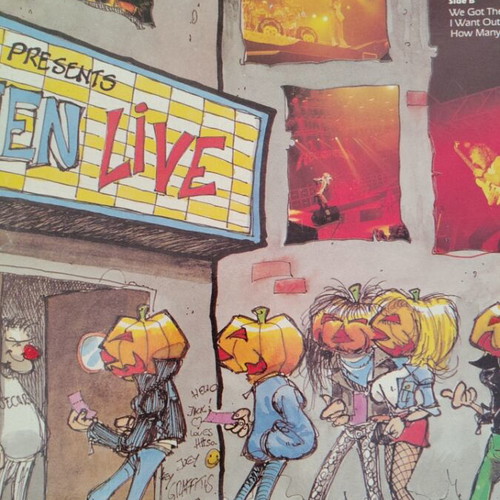Helloween Live in the U.K. vinyl, metal
