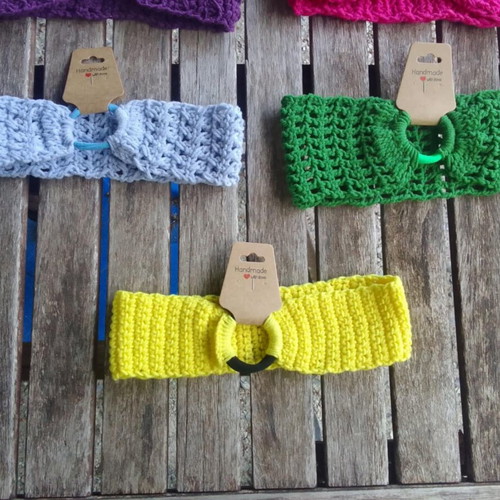 Handmade knitted hairbands new