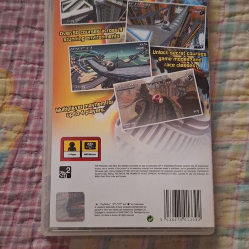 Spinout PSP game