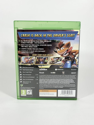 Crash Team Racing Nitro Fueled Xbox One game, like new