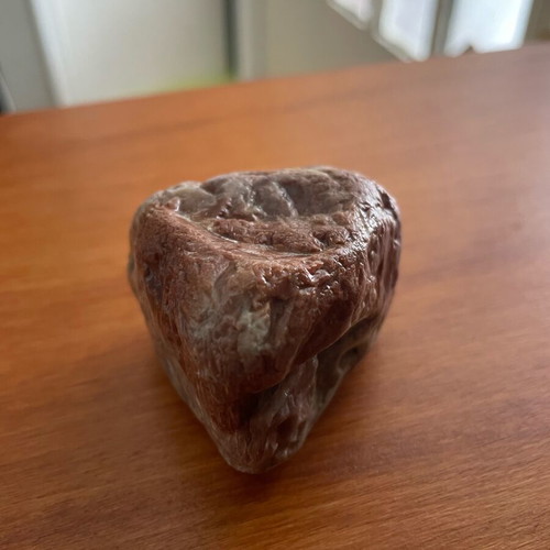 Natural jasper new with brown, red, and beige colors