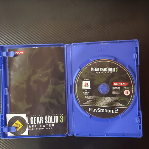 Metal Gear Solid 3 Snake Eater PS2 like new