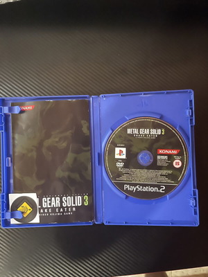 Metal Gear Solid 3 Snake Eater PS2 like new
