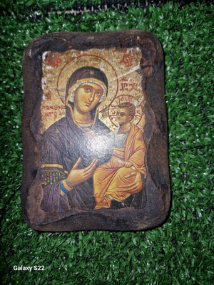 The Virgin Mary and Jesus Christ used