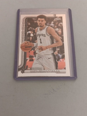 Victor Wembanyama Topps Card in Excellent Condition
