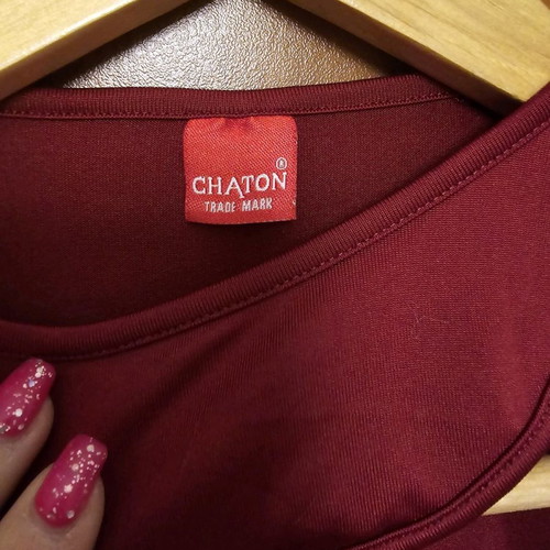 Chaton blouse red