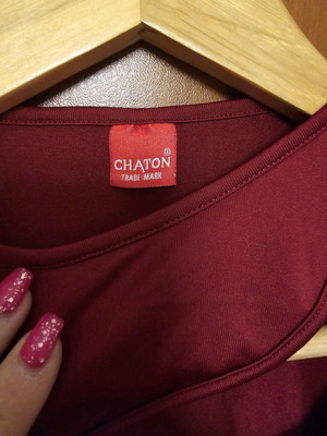 Chaton blouse red