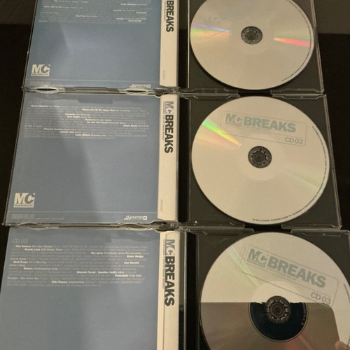MC Breaks box set used, 3 CDs hip-hop