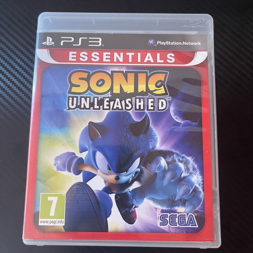 Sonic Unleashed PS3 game like new