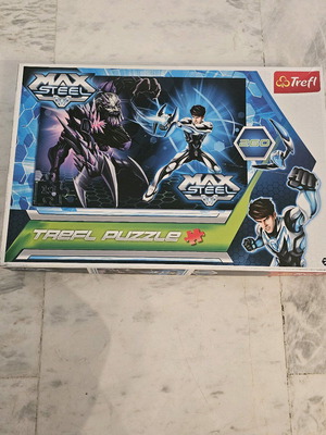 Trefl Max Steel puzzle used, 260 pieces