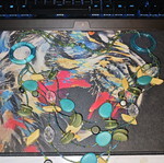 Multistrand necklace like new with decorative elements