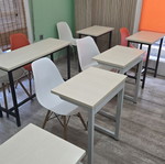 Single-seat desks, set of 8, tutoring equipment