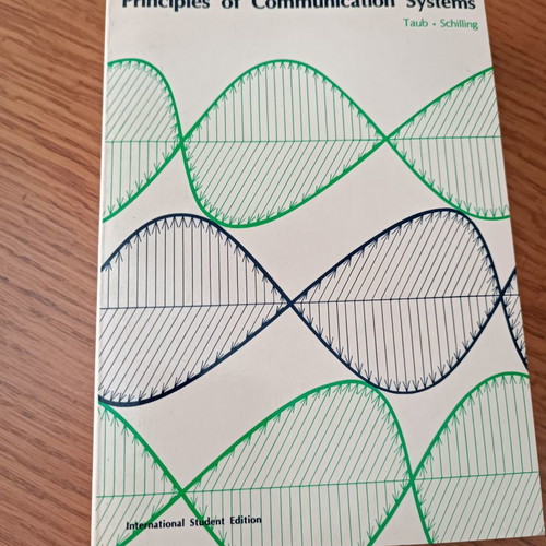 Book Principles of Communication Systems used, Greek language
